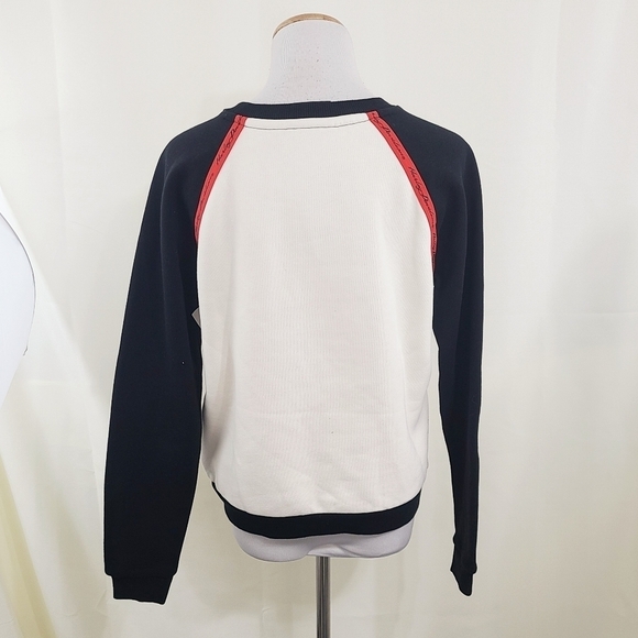 Harley-Davidson Colorblocked Metallic Print Fleece Pullover sweatshirt - Picture 4 of 8